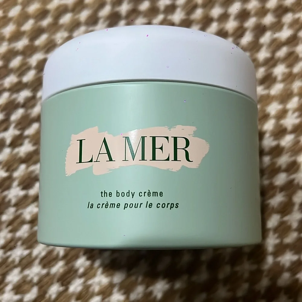La Mer the body cream empty jar